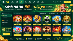 Tổng quan giao diện sảnh Nổ Hũ JDB